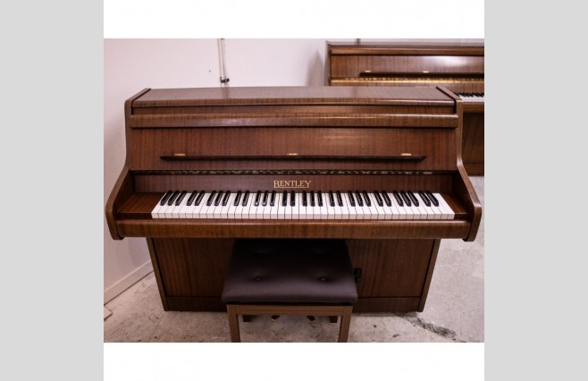 Used Bentley Mahogany Compact 108 Upright Piano - All Inclusive Premium Package (SN:127930) - Image 1